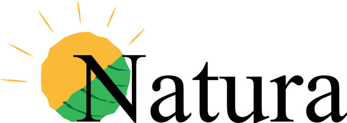 Natura Logo Design, Ecology and Natıre Logo  © hsanBerk
