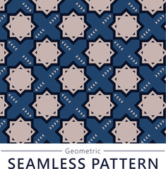 Geometric seamless vector pattern n23