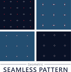 Geometric seamless vector pattern n47