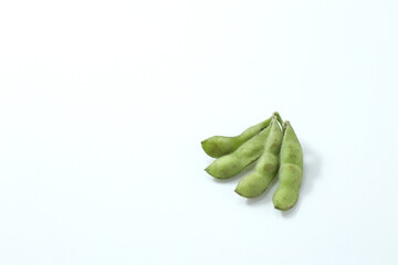 枝豆　green soybeens