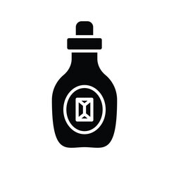 Grab this carefully crafted chocolate syrup vector design in trendy style