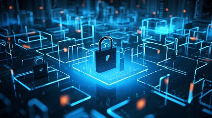 Endpoint Security is a crucial aspect of cyber defense, providing protection at device level from threats, data breaches, and unauthorized access. The integrity of network systems. Generative AI - obrazy, fototapety, plakaty