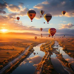 Foto op Canvas hot air balloon © 天健 陈