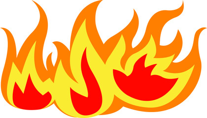 flame fire, fireball, hot emoji, bonfire icon