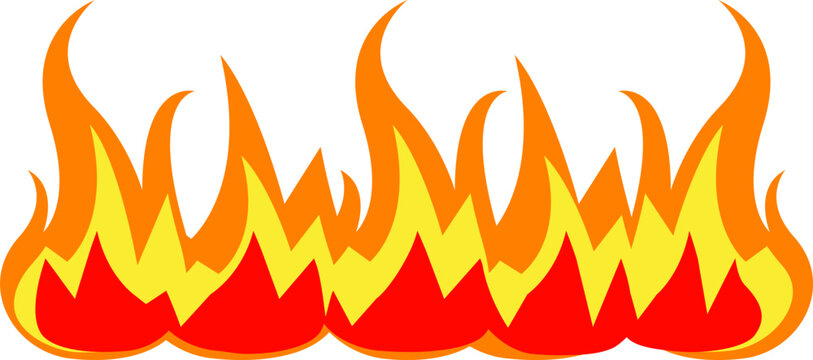 flame fire, fireball, hot emoji, bonfire icon