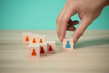 human resources and management concept. job recruitment