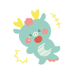 床を叩きながら爆笑する辰（龍）