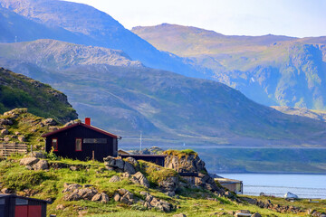 Obraz premium Honningsvag, Norway