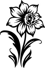 Silhouette flower plant images