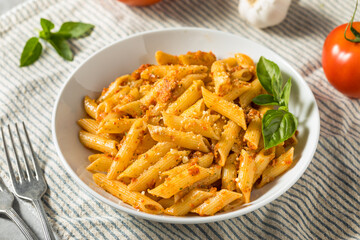 Homemade Tomato Pesto Pasta