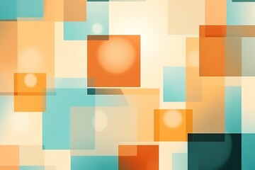 Abstract background in flat retro style. design for interior, textile, texture, poster, package, wrappers, gifts. geometric concept