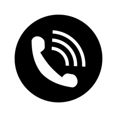 Ringing phone icon.