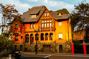 House of Pablo Neruda in Santiago de Chile