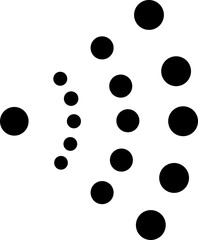 Aerosol spray icon of water or air sprayer nozzle for paint or deodorant spray.