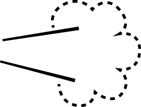 recommend clip art: Aerosol spray icon of water or air sprayer nozzle for paint or deodorant spray.