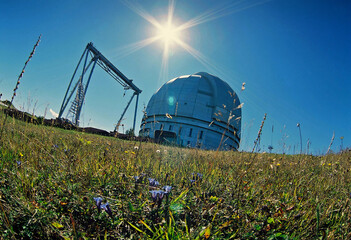 Astronomical observatory in Arkhyz,Western Caucasus.