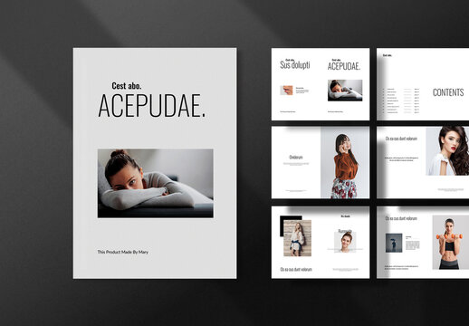 Look book Layout