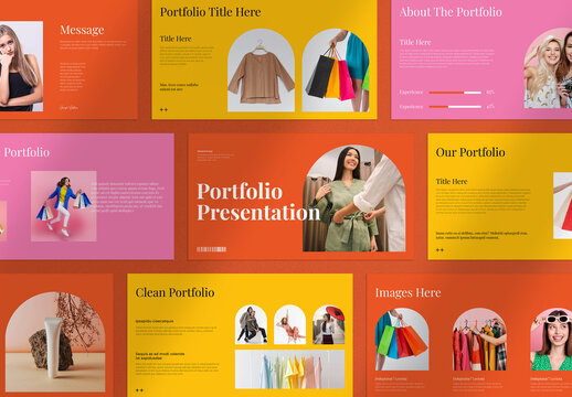 Minimal Portfolio Presentation Template