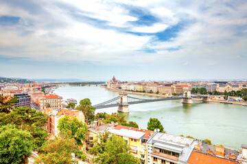 Fototapeta na wymiar Parlament, Budapest, Ungarn 