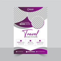 Travel Flyer Design Template
