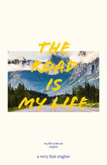 portada de libro para vivir en la carretera