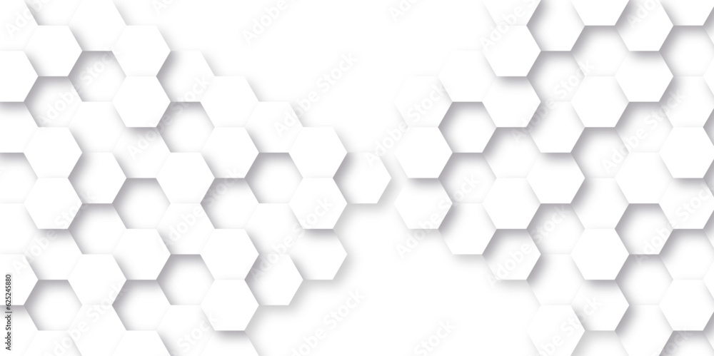 Aufkleber abstract background with hexagons background with hexagons . abstract background with lines . white 