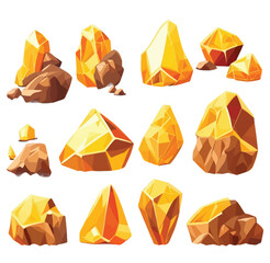 gold rocks