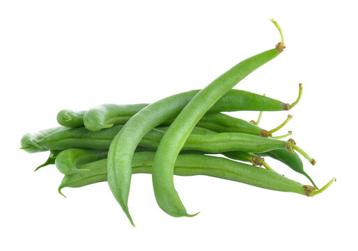 Green beans isolated on transparent png
