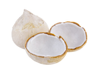 boil coconut on transparent png