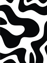 Abstract art design vector modern and contemporary for wall art, wall decor, print, poster, frame, canvas and home decor.