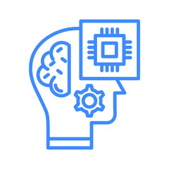 Fototapeta premium Cybernetics Icon Design