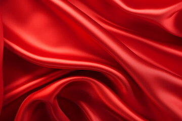 Fototapeta na wymiar red silk background