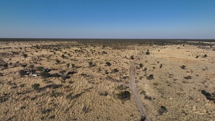 Khutse game reserve campsites, Botswana, Africa