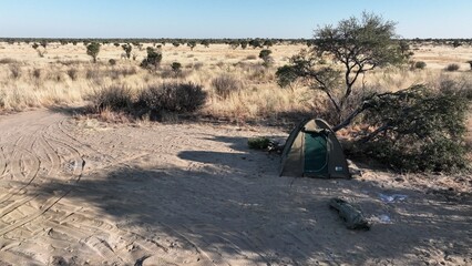 Khutse game reserve campsites, Botswana, Africa