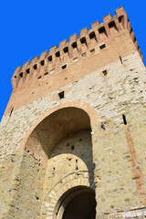 Porta Sant'Angelo à Perugia en Ombrie. Italie