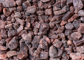 Himalayan Black Salt Kala Namak close-up