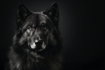 Black and white wild animals 