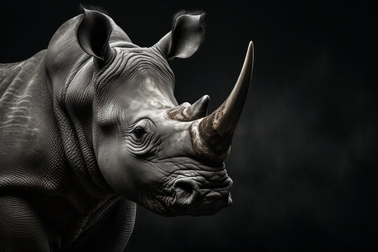 Fototapeta Black and white wild animals 