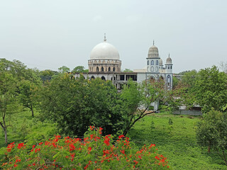view of the palace of arts,palace mosqehistoric;mosque; religion; day; travel