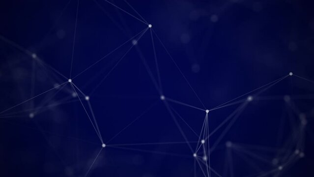 Global network connection and digital technology concept