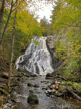 Hays Falls New Brunswick in late spring