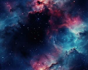 Fototapeta premium Colorful Space Wallpaper