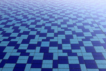 Straight and curved lines in construction and architecture. Abstract geometric background.