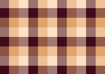 Vintage brown  buffalo pattern vector