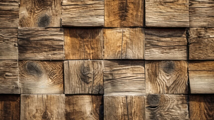 Old wood texture. Generative AI