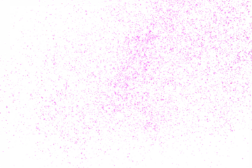 Pink glitter isolated on white background and texture 