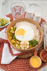 Food buffet peruvian table Assorted dishes gourmet cuisine Peru traditional 