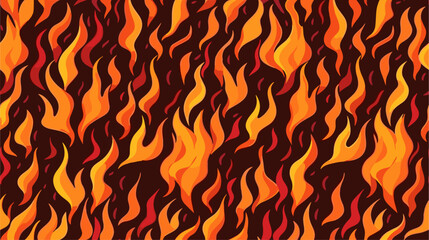 Eternal Embers: Enchanting Fire-themed Seamless Patterns Await You