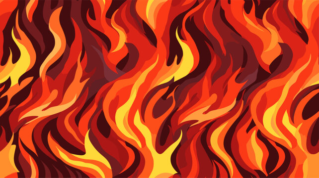 Flawless Flames: Unleash Your Imagination with Seamless Fire Patterns