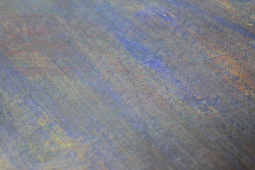 Multicolor paint brush strokes surface, Colorful grungy paint brush surface, Abstract messy paint...